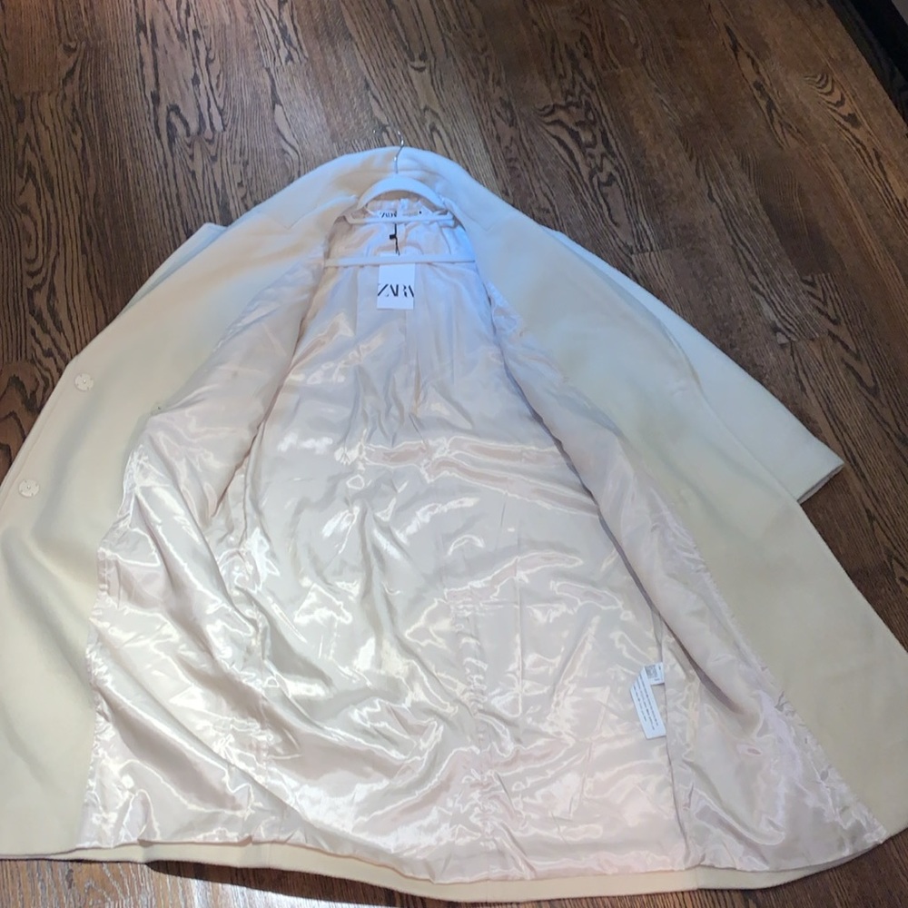 Zara Oversized With Pockets Coat‎ - Picture 9 of 17